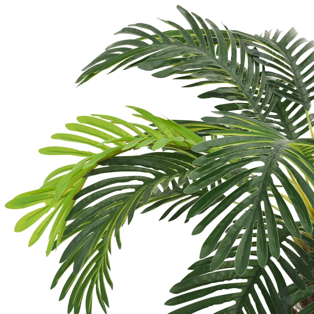 vidaXL Artificial plant with pot cycas palm 90 cm green