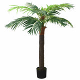 vidaXL Artificial plant with pot cycas palm 90 cm green
