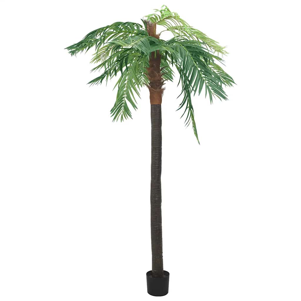 vidaXL Artificial plant with pot cycas palm 90 cm green