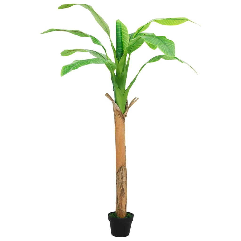 vidaXL Kunstboom met pot banaan 180 cm groen