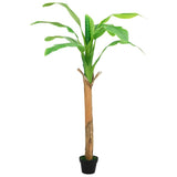 vidaXL Kunstboom met pot banaan 180 cm groen