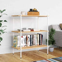 vidaXL Opbergrek 3-laags 80x40x92 cm zwart