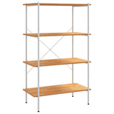 vidaXL Opbergrek 3-laags 80x40x92 cm zwart