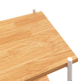 vidaXL Opbergrek 3-laags 80x40x92 cm zwart