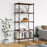 vidaXL Opbergrek 3-laags 80x40x92 cm zwart