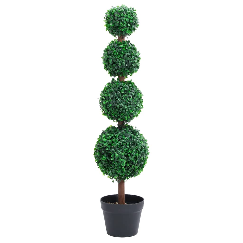 vidaXL Kunstplant met pot buxus bolvorming 71 cm groen