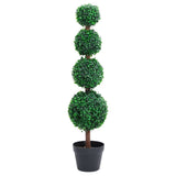 vidaXL Kunstplant met pot buxus bolvorming 71 cm groen