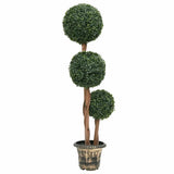 vidaXL Kunstplant met pot buxus bolvorming 71 cm groen