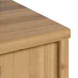 vidaXL Bijzetkasten 4 st ODDA 40x24x79 cm massief grenenhout