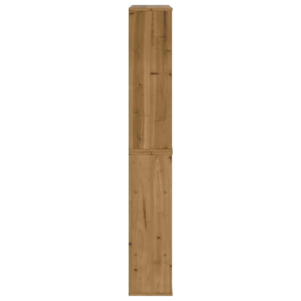 vidaXL Bijzetkasten 4 st ODDA 40x24x79 cm massief grenenhout