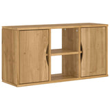 vidaXL 4-piece TV cabinet with storage "ODDA" solid pine wood