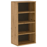 vidaXL 4-piece TV cabinet with storage "ODDA" solid pine wood
