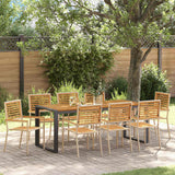 vidaXL Garden Dining Set 5 pcs Black and Brown poly rattan