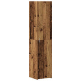 vidaXL Highboard Solid Reclaimed Wood 40 x 42.5 x 185 cm