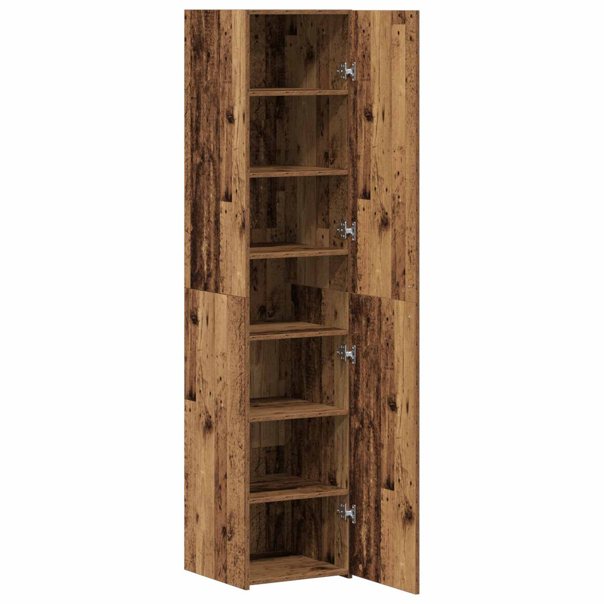 vidaXL Highboard Solid Reclaimed Wood 40 x 42.5 x 185 cm