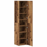 vidaXL Highboard Solid Reclaimed Wood 40 x 42.5 x 185 cm