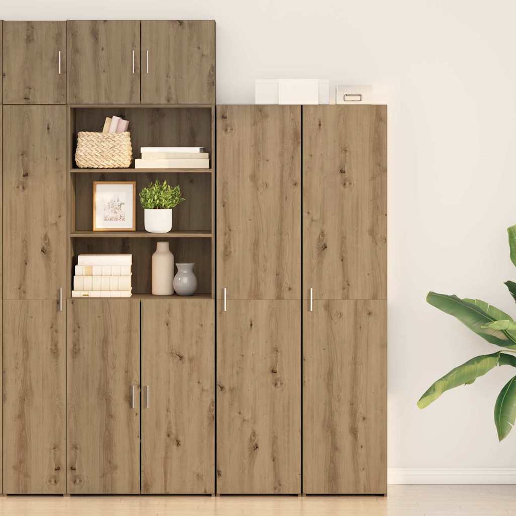 vidaXL Highboard Solid Reclaimed Wood 40 x 42.5 x 185 cm