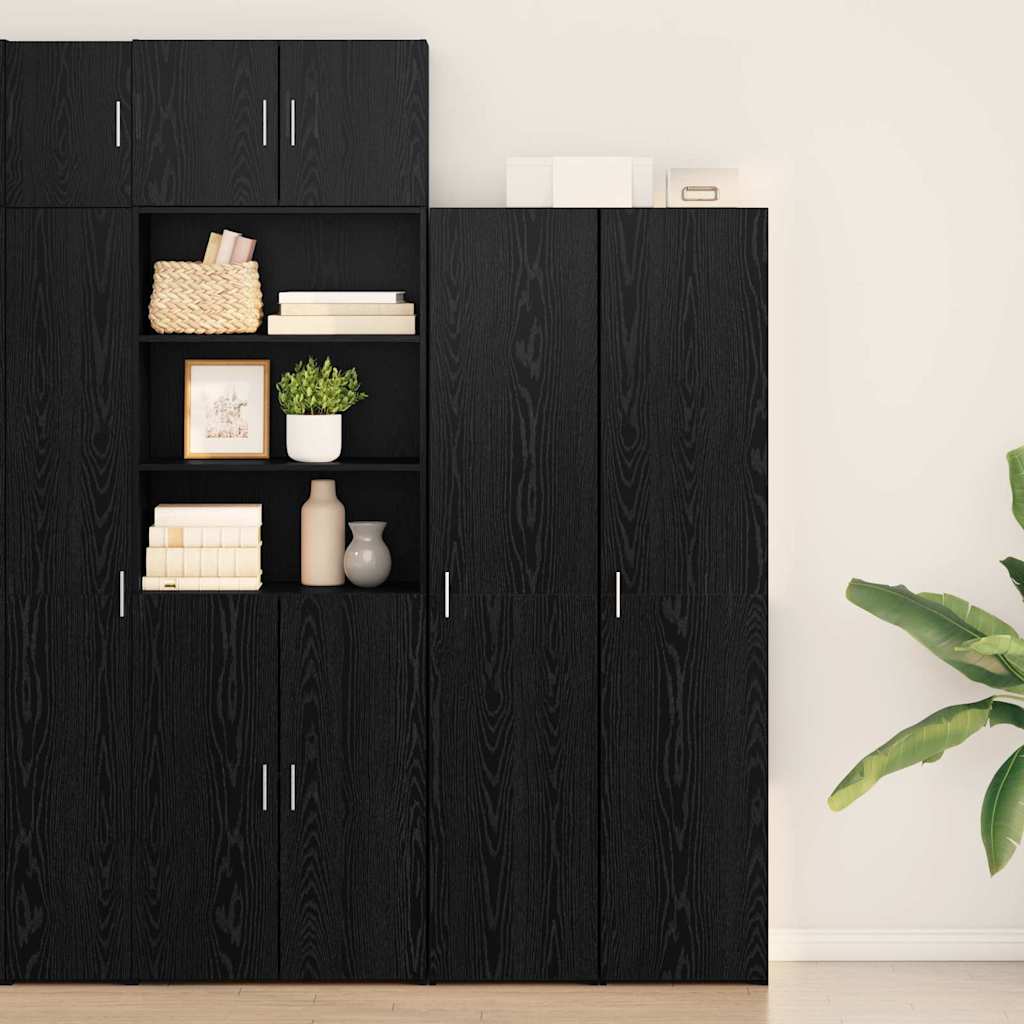 vidaXL Highboard Solid Reclaimed Wood 40 x 42.5 x 185 cm