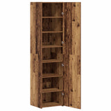 vidaXL Highboard 2 pcs Artisan Oak 45 x 42.5 x 185 cm