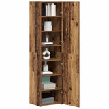 vidaXL Highboard 2 pcs Artisan Oak 45 x 42.5 x 185 cm