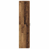 vidaXL Highboard 2 pcs Artisan Oak 45 x 42.5 x 185 cm