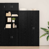 vidaXL Highboard 2 pcs Artisan Oak 45 x 42.5 x 185 cm