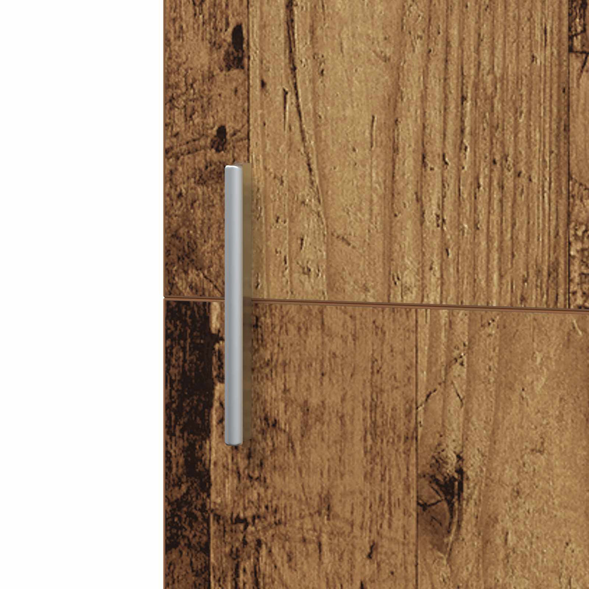vidaXL Highboard 2 pcs Solid Wood 50 x 42.5 x 185 cm