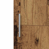 vidaXL Highboard 2 pcs Solid Wood 50 x 42.5 x 185 cm