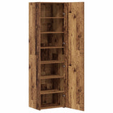 vidaXL Highboard 2 pcs Solid Wood 50 x 42.5 x 185 cm