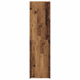 vidaXL Highboard 2 pcs Solid Wood 50 x 42.5 x 185 cm