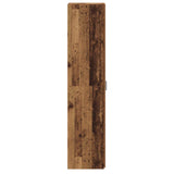vidaXL Highboard 2 pcs Solid Wood 50 x 42.5 x 185 cm