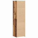 vidaXL Highboard 2 pcs Solid Wood 50 x 42.5 x 185 cm