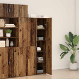vidaXL Highboard 2 pcs Artisan Eiken 70 x 42,5 x 185 cm