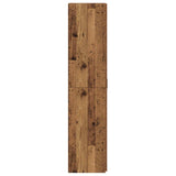 vidaXL Highboard 2 pcs Artisan Eiken 70 x 42,5 x 185 cm