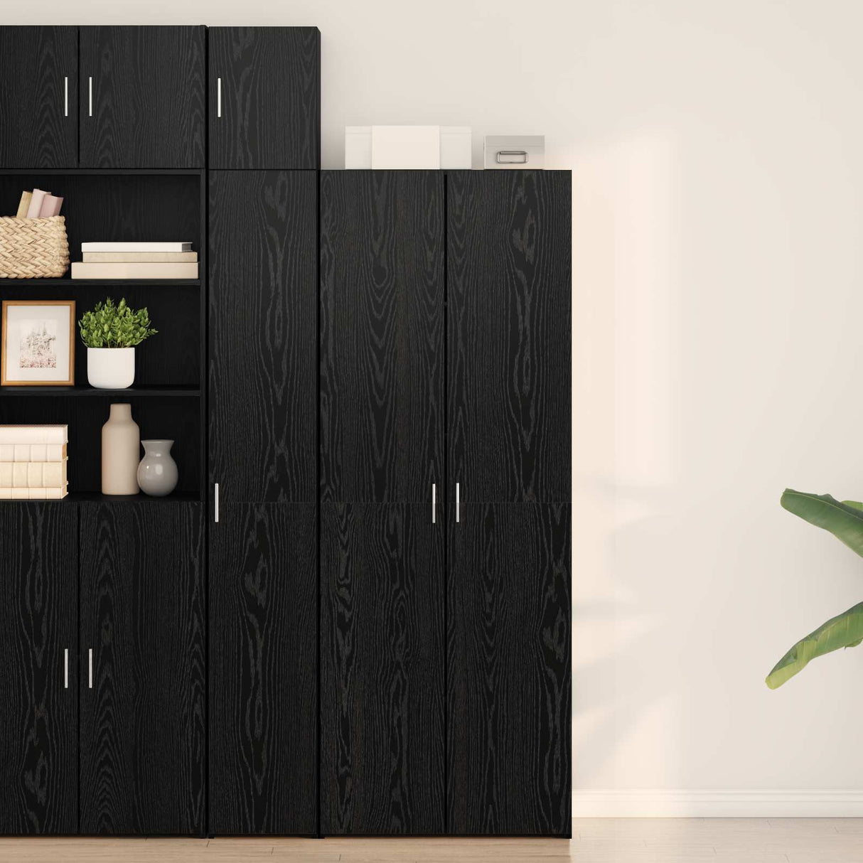 vidaXL Highboard Oud hout 70 x 42.5 x 185 cm Bewerkt hout