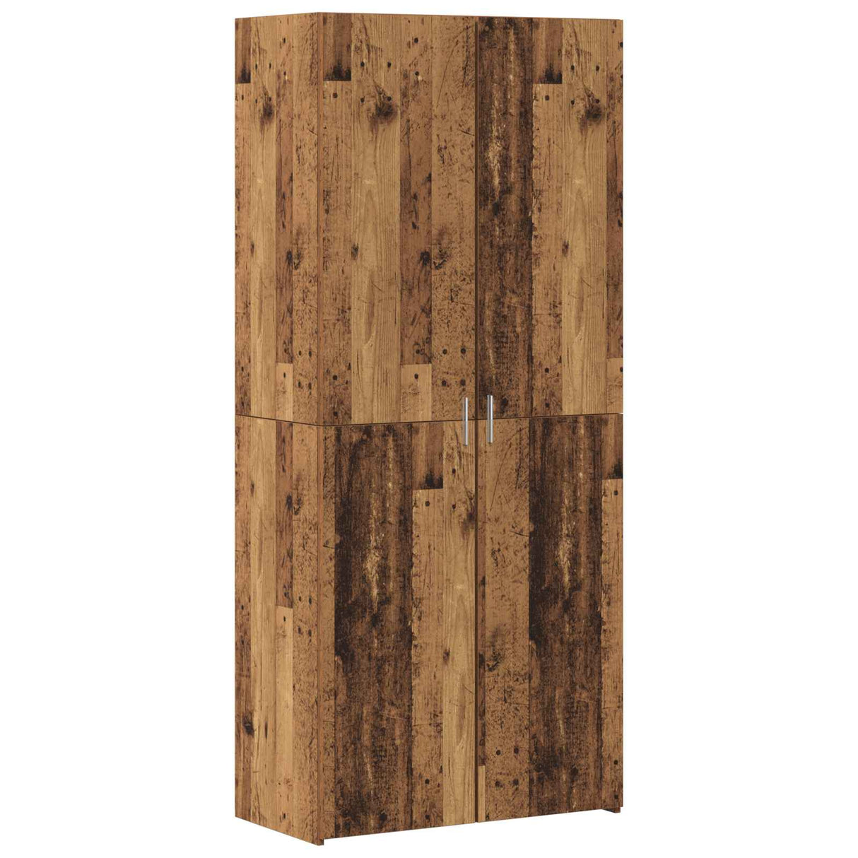 vidaXL Highboard 2 pcs Solid Wood 80 x 42 x 185 cm