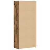 vidaXL Highboard 2 pcs Solid Wood 80 x 42 x 185 cm