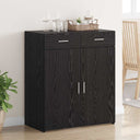 vidaXL Opbergkast met lade Oud hout 80 x 42,5 x 93,5 cm Bewerkt hout