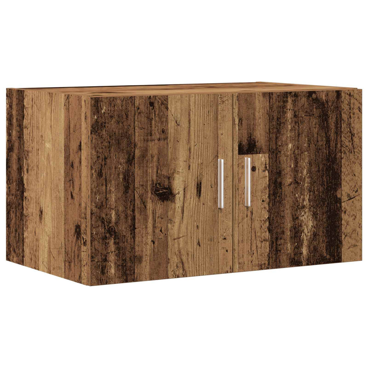 vidaXL Opbergkast 3 pcs Oudhout