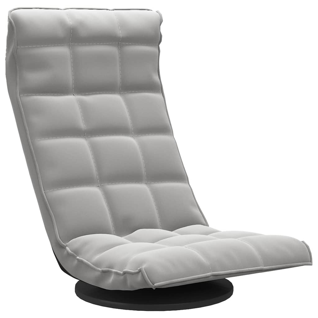 vidaXL Swivel Floor Chair Velvet Blue