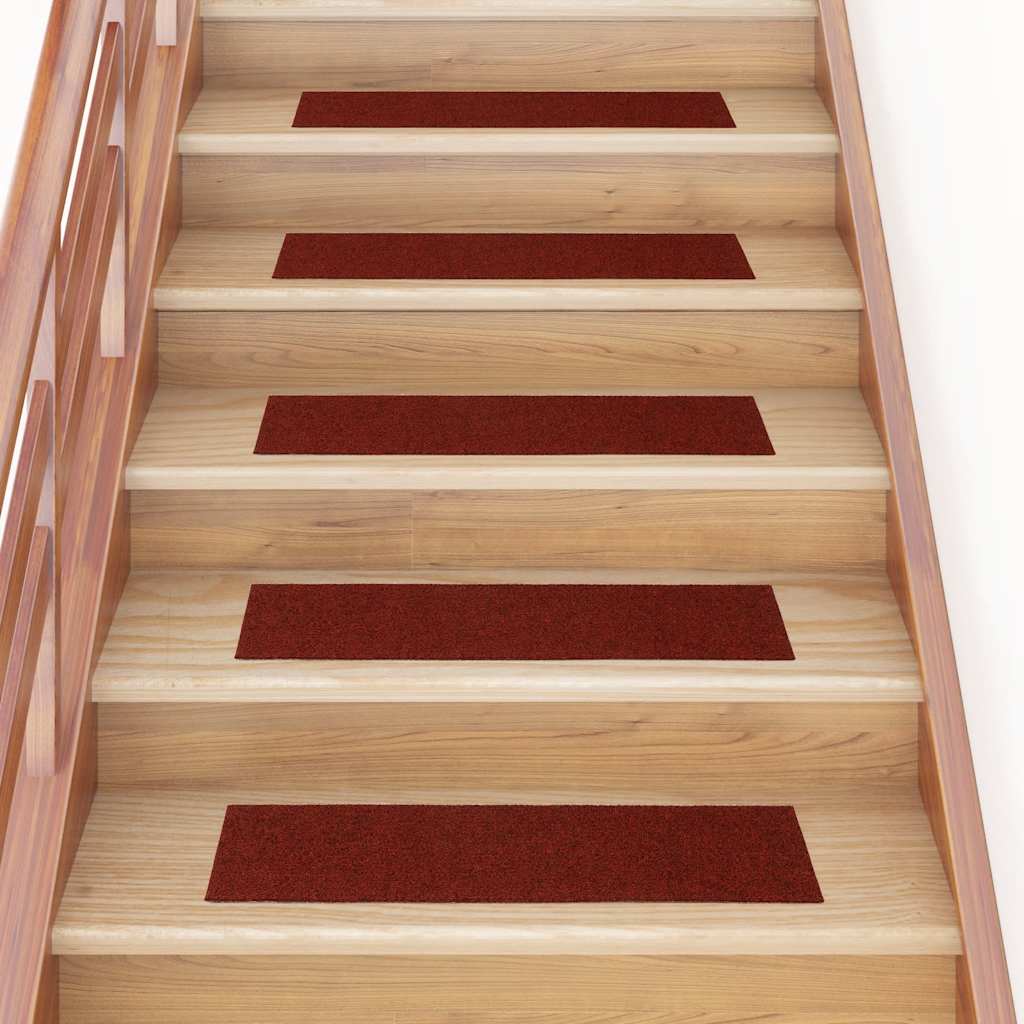 vidaXL Trapmatten zelfklevend 15 stuks 60x25 cm lichtbruin rechthoekig