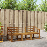 vidaXL Ensemble de canapés de jardin 3 pcs Bois d'acacia massif Naturel