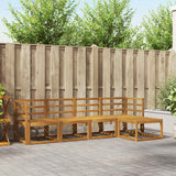 vidaXL Buiten bank set 5 pcs Naturel Massief Acacia Hout