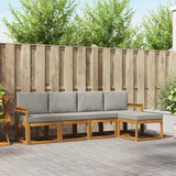 vidaXL Buiten bank set 5 pcs Naturel Massief Acacia Hout