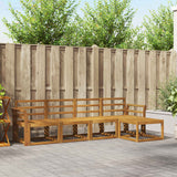 vidaXL Buiten bank set 5 pcs Naturel Massief Acacia Hout