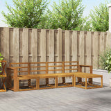 vidaXL Buiten bank set 5 pcs Naturel Massief Acacia Hout