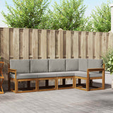 vidaXL Sofa Set 5 Pieces Natural