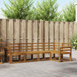 vidaXL Sofa Set 5 Pieces Natural