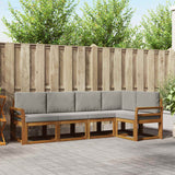vidaXL Sofa Set 5 Pieces Natural