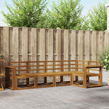 vidaXL Sofa Set 5 Pieces Natural